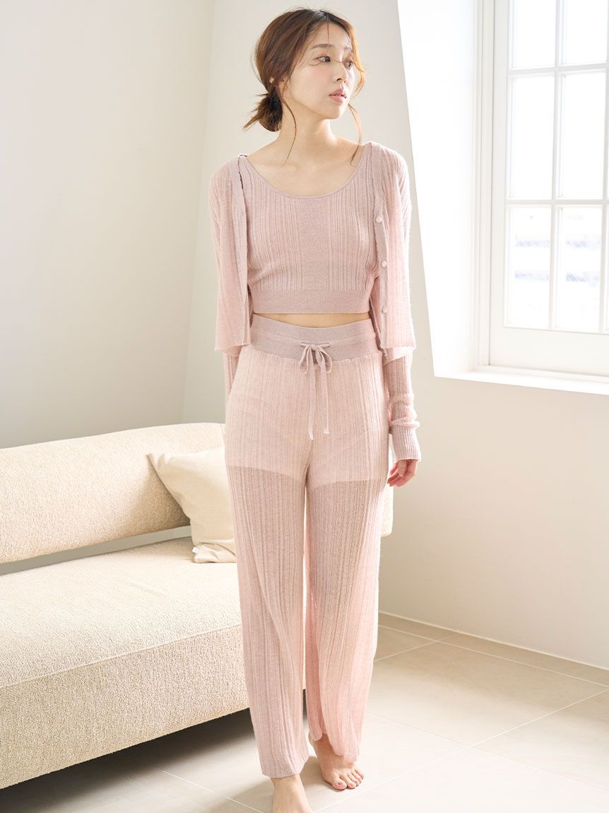 SNIDEL HOME「シアーカーディガン」|ルームウェア|