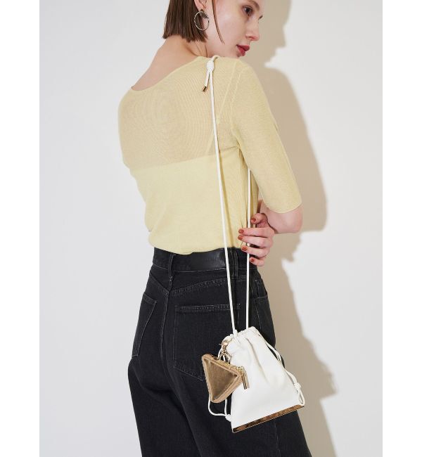 ELENDEEK「MULTI SHOULDER BAG」|ショルダー・メッセンジャー|オフホワイト