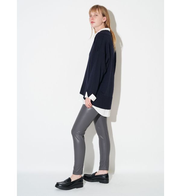 ELENDEEK「FAUX LEATHER LEGGINGS」|その他|