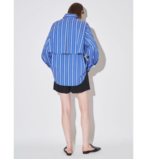 ELENDEEK「STRIPE LAYERED SHIRT」|シャツ・ブラウス|