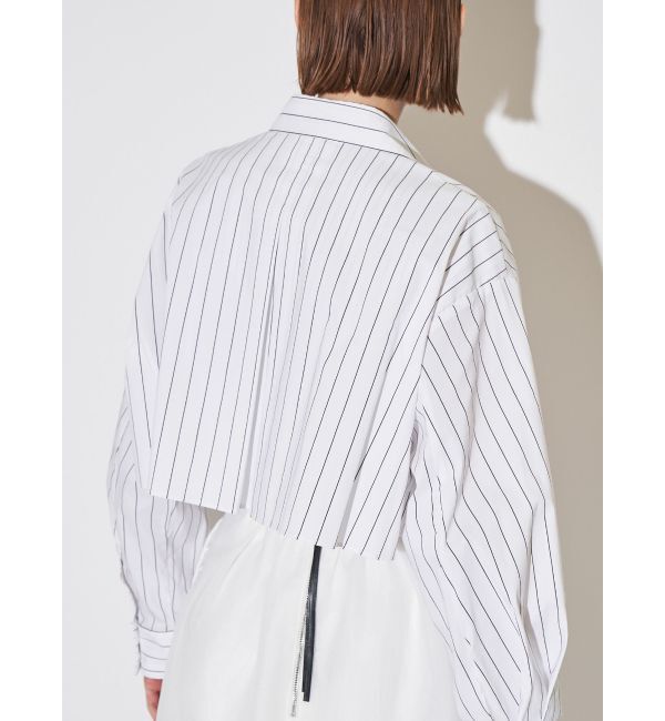 ELENDEEK「STRIPE LAYERED SHIRT」|シャツ・ブラウス|