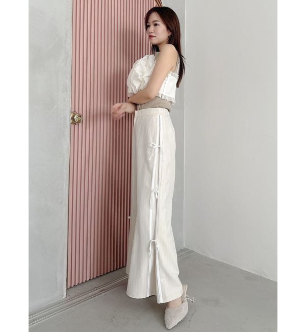 dazzlin「モチーフフラワービスチェ」|キャミソール|