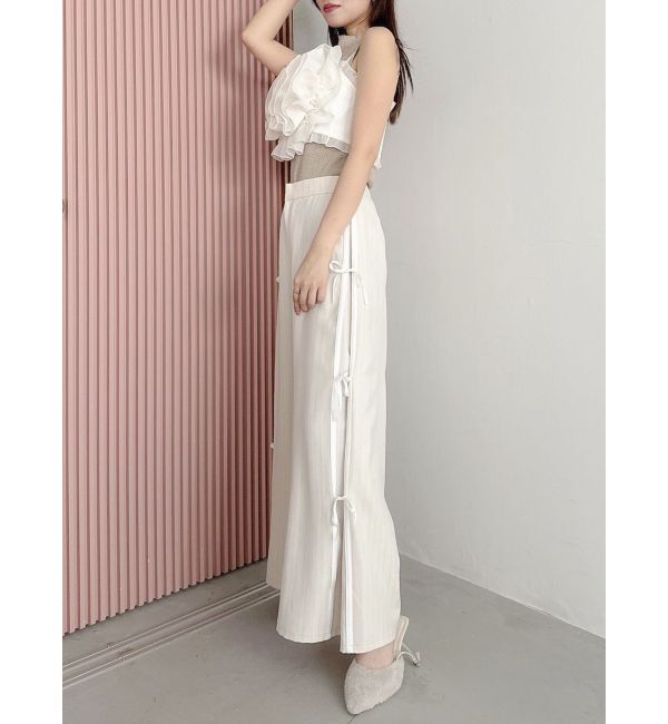 dazzlin「モチーフフラワービスチェ」|キャミソール|