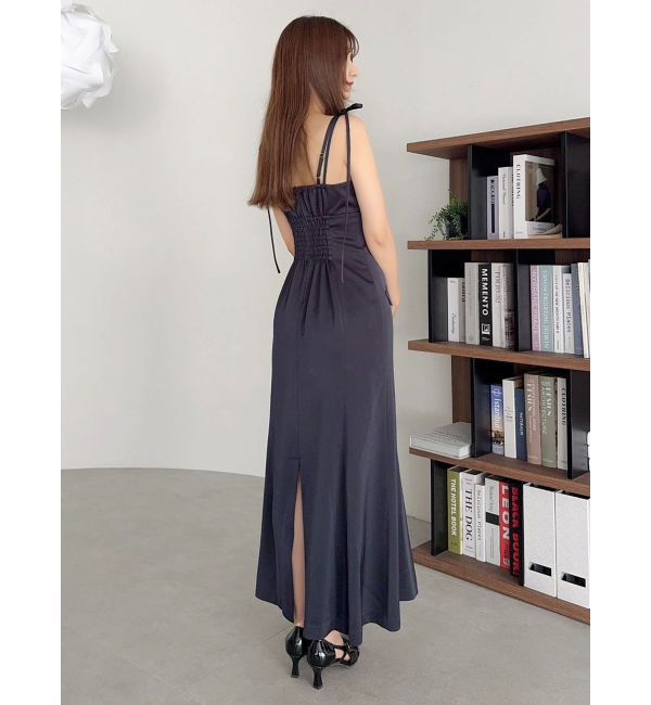 dazzlin「レイヤードライクリボンキャミワンピース」|ワンピース|