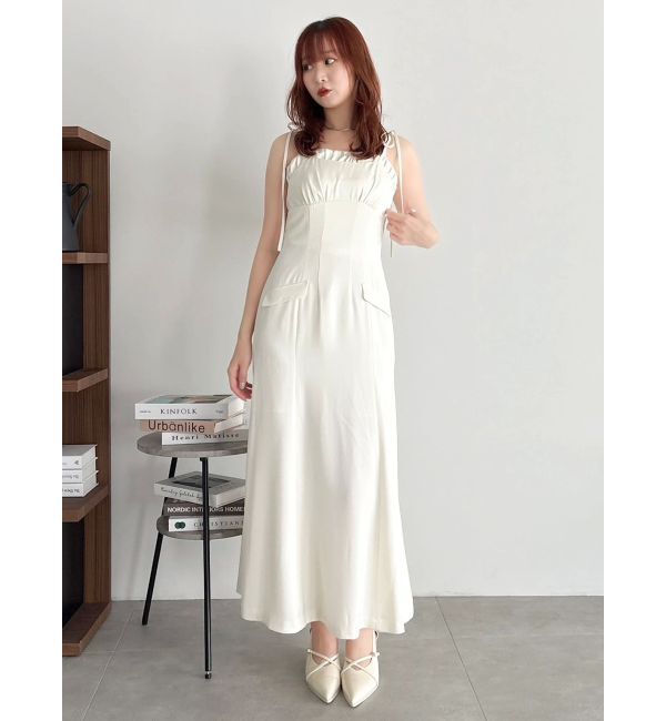dazzlin「レイヤードライクリボンキャミワンピース」|ワンピース|