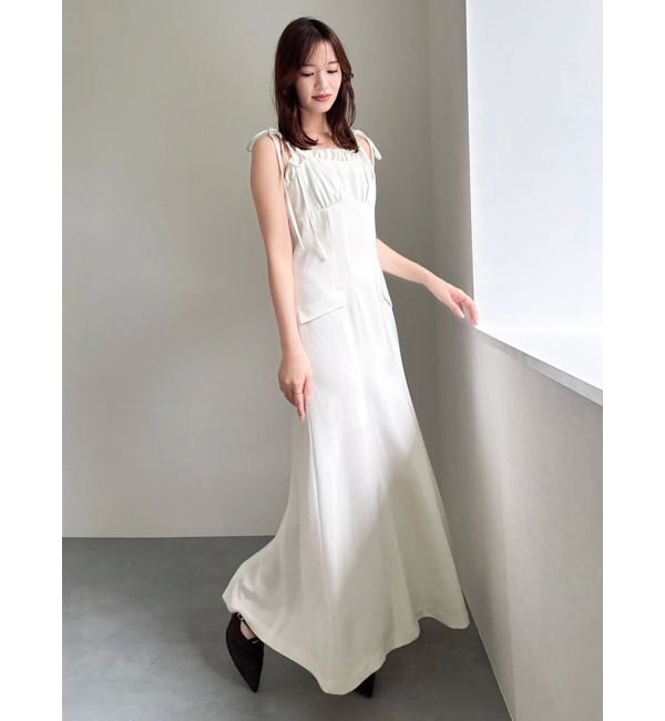 dazzlin「レイヤードライクリボンキャミワンピース」|ワンピース|