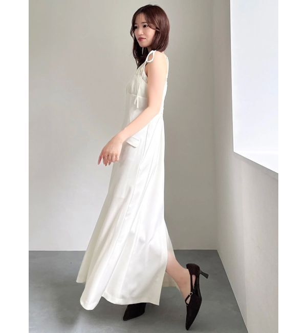 dazzlin「レイヤードライクリボンキャミワンピース」|ワンピース|