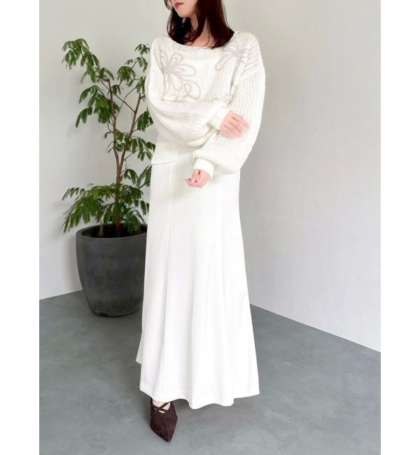 dazzlin「レイヤードライクリボンキャミワンピース」|ワンピース|