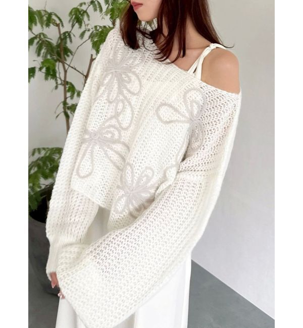 dazzlin「レイヤードライクリボンキャミワンピース」|ワンピース|