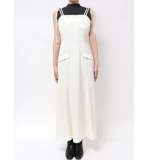 dazzlin「レイヤードライクリボンキャミワンピース」|ワンピース|