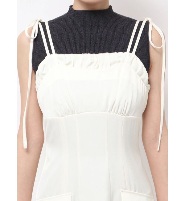 dazzlin「レイヤードライクリボンキャミワンピース」|ワンピース|