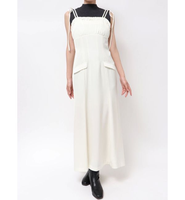 dazzlin「レイヤードライクリボンキャミワンピース」|ワンピース|