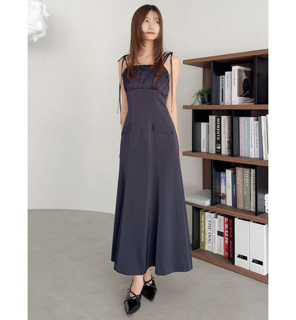 dazzlin「レイヤードライクリボンキャミワンピース」|ワンピース|