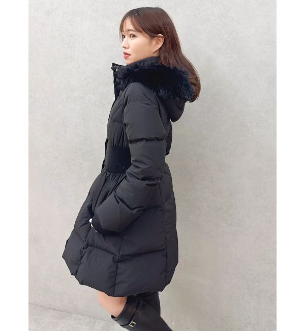 dazzlin「ウエストマークレディダウンコート」|ダウン|