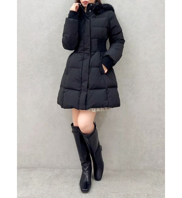 dazzlin「ウエストマークレディダウンコート」|ダウン|