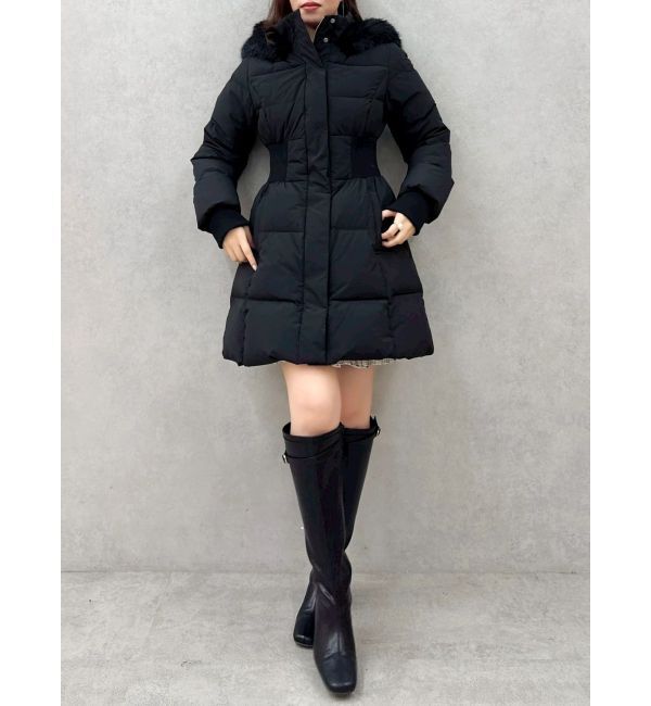 dazzlin「ウエストマークレディダウンコート」|ダウン|