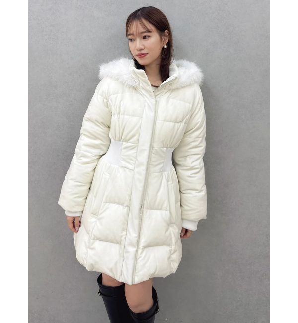 dazzlin「ウエストマークレディダウンコート」|ダウン|