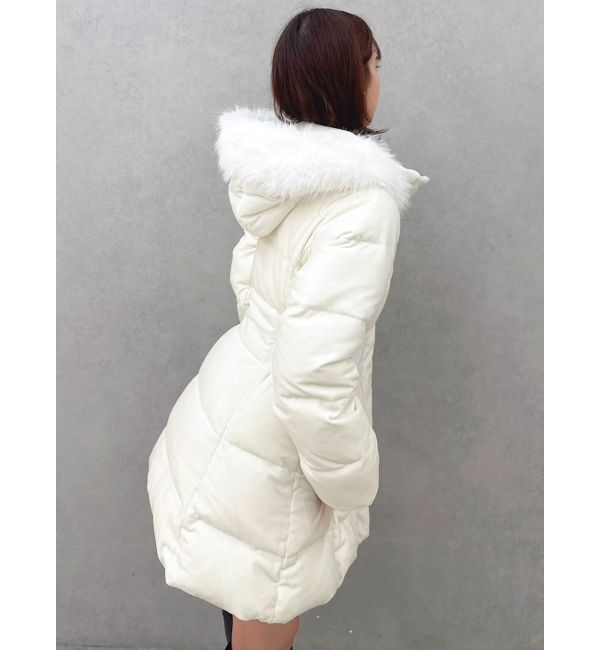 dazzlin「ウエストマークレディダウンコート」|ダウン|