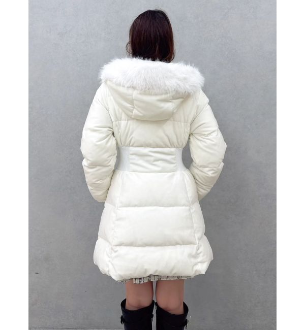 dazzlin「ウエストマークレディダウンコート」|ダウン|