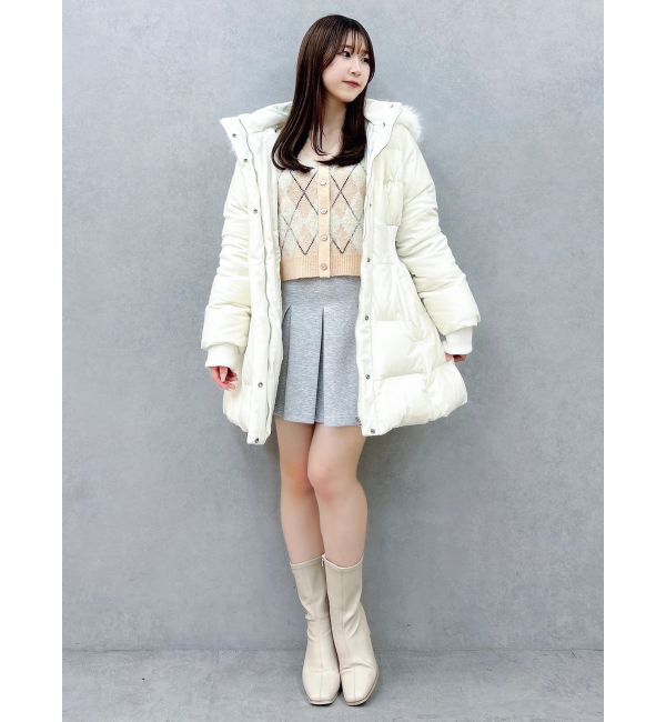 dazzlin「ウエストマークレディダウンコート」|ダウン|