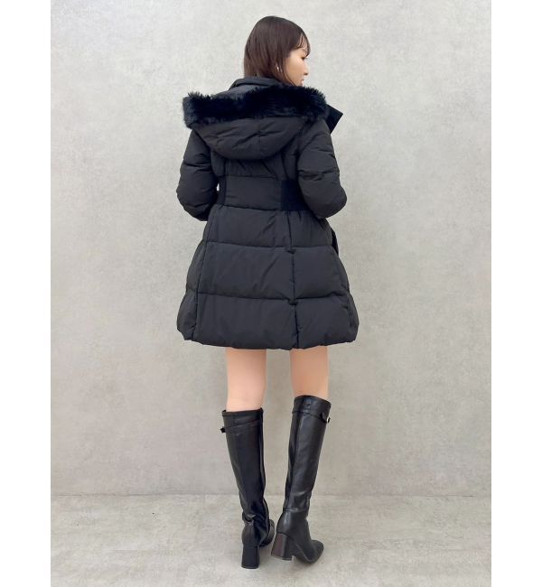 dazzlin「ウエストマークレディダウンコート」|ダウン|