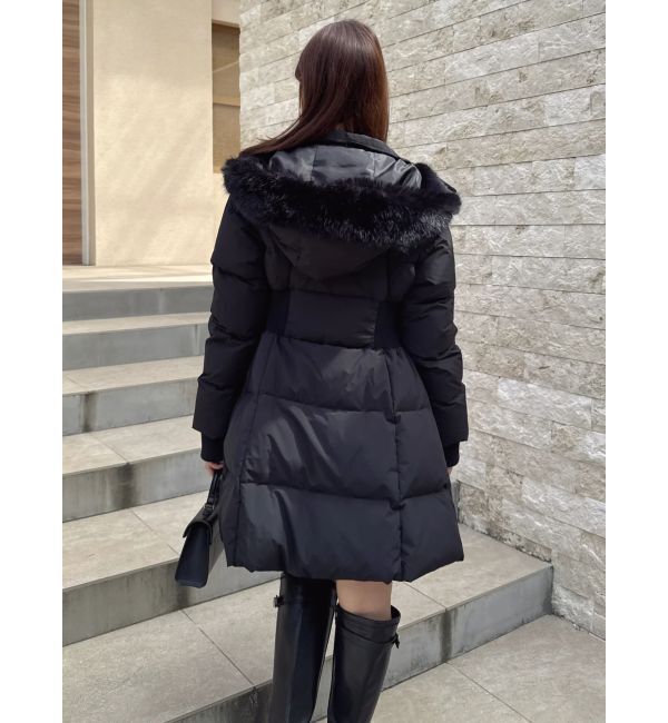 dazzlin「ウエストマークレディダウンコート」|ダウン|