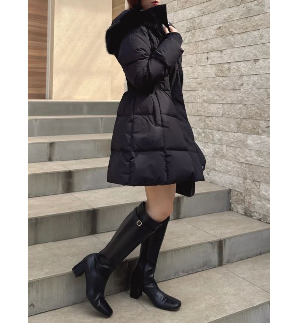 dazzlin「ウエストマークレディダウンコート」|ダウン|