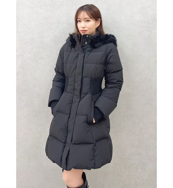 dazzlin「ウエストマークレディダウンコート」|ダウン|