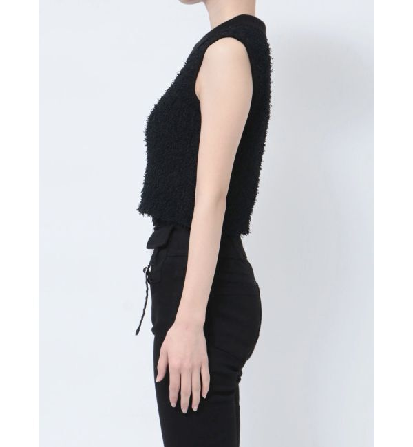 EMODA「フリンジヤーンジップタンクトップ」|タンクトップ|