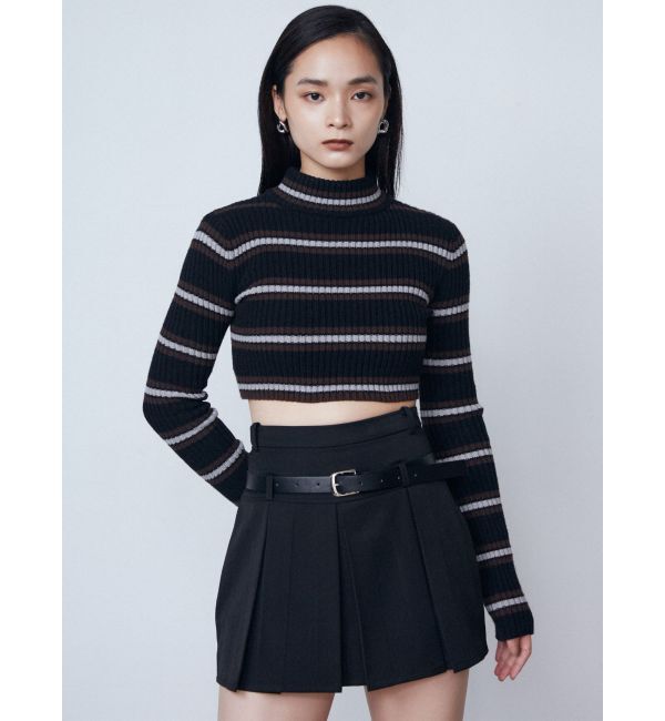 EMODA「レイヤーベルトプリーツスカート」|スカート|