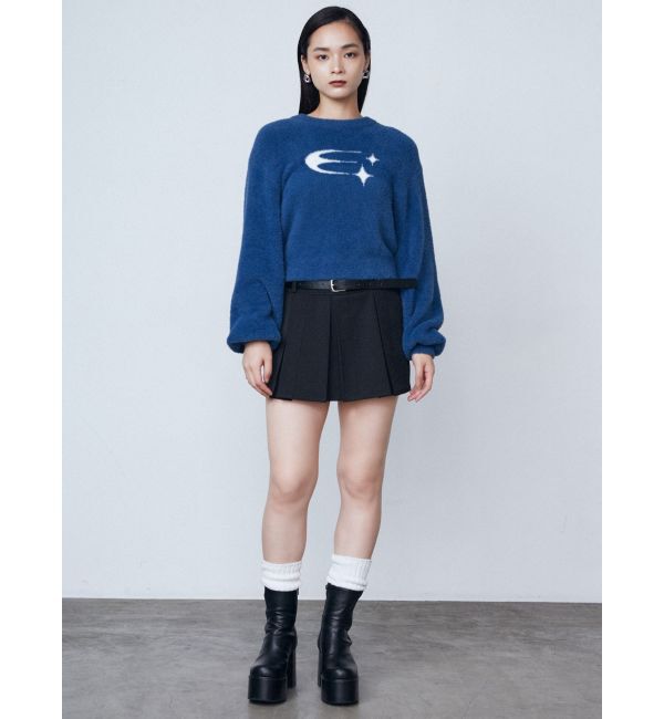 EMODA「レイヤーベルトプリーツスカート」|スカート|