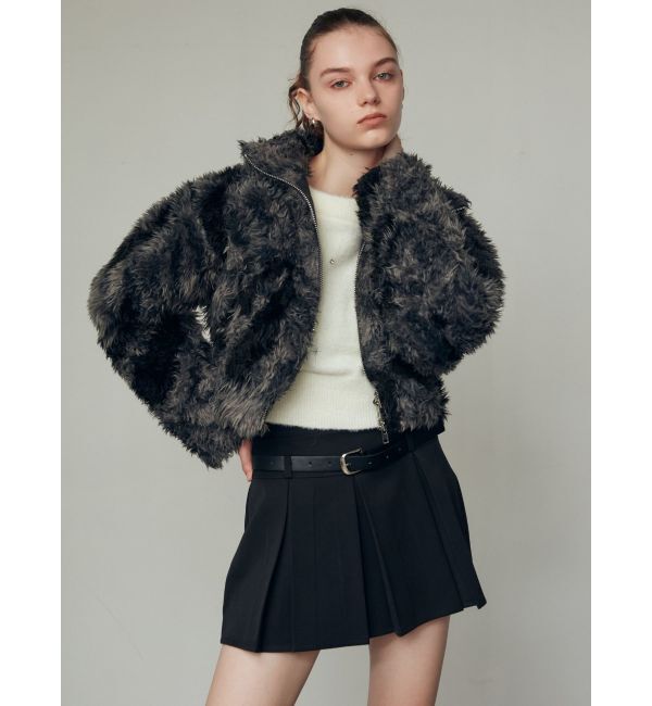 EMODA「レイヤーベルトプリーツスカート」|スカート|