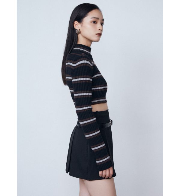 EMODA「レイヤーベルトプリーツスカート」|スカート|