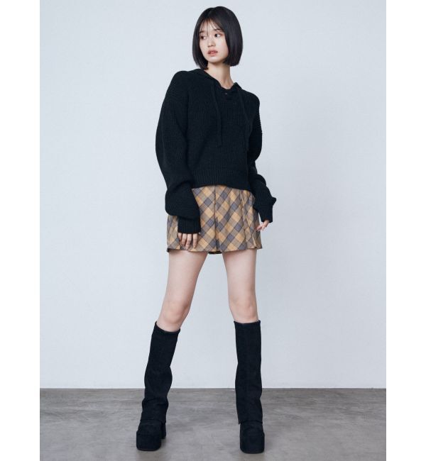 EMODA「レイヤーベルトプリーツスカート」|スカート|