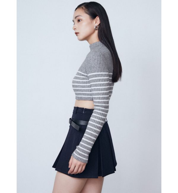 EMODA「レイヤーベルトプリーツスカート」|スカート|