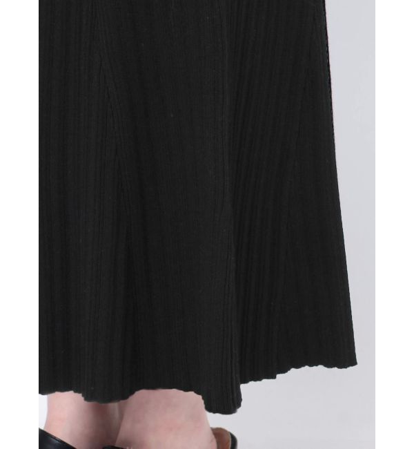 MERCURYDUO「ZIPマーメイドニットワンピース」|ワンピース|