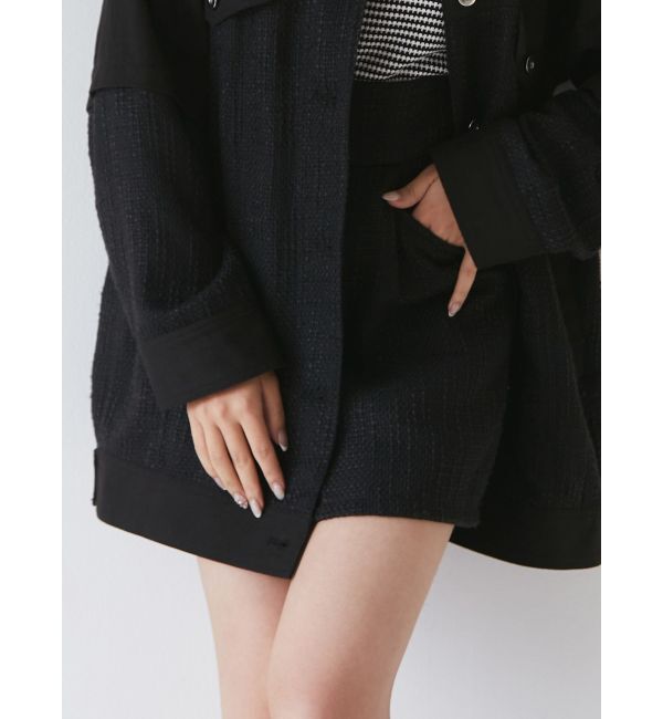 MURUA「ツイードタックショートパンツ【セットアップ着用可】」|その他|