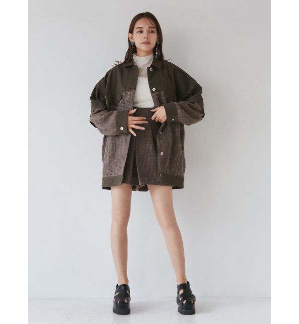 MURUA「ツイードタックショートパンツ【セットアップ着用可】」|その他|