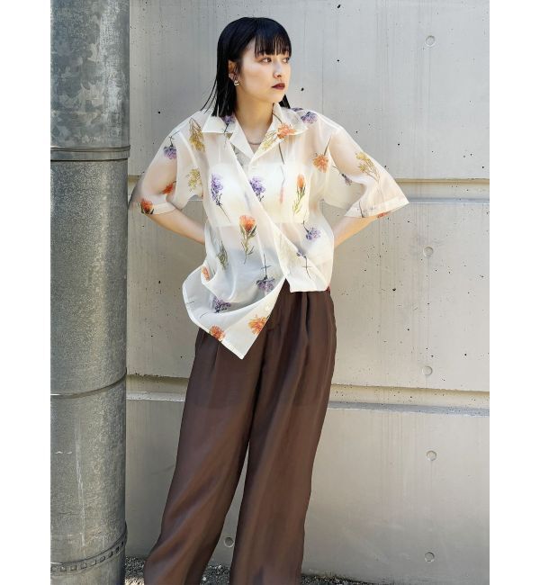 MURUA「シアーワイドパンツ」|その他|