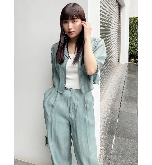 MURUA「シアーワイドパンツ」|その他|