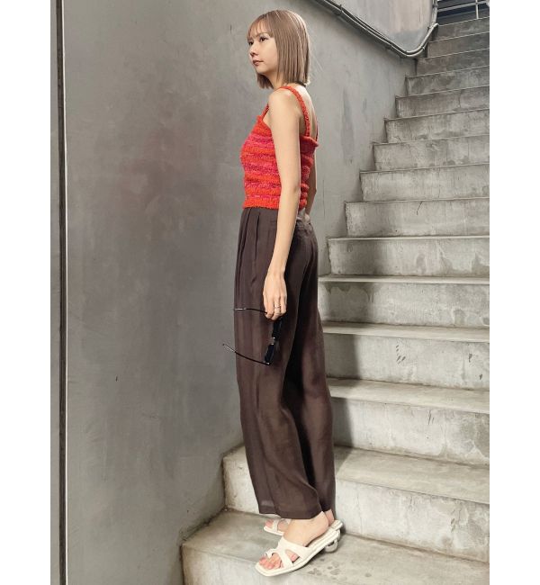 MURUA「シアーワイドパンツ」|その他|