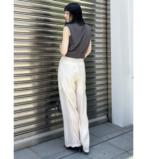 MURUA「シアーワイドパンツ」|その他|