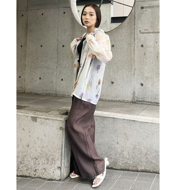 MURUA「シアーワイドパンツ」|その他|