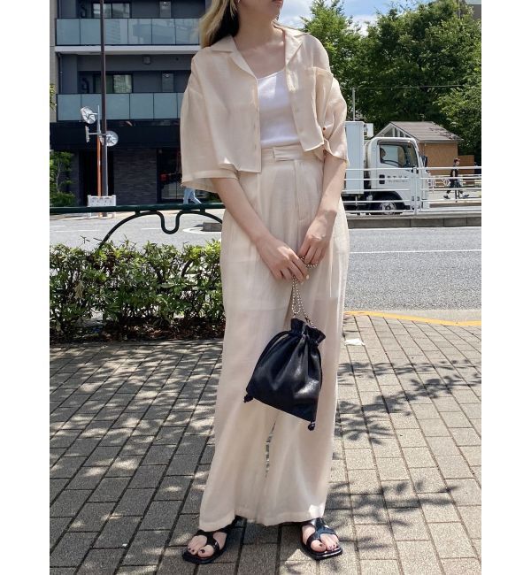 MURUA「シアーワイドパンツ」|その他|