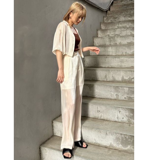 MURUA「シャイニーシアーパンツ」|その他|