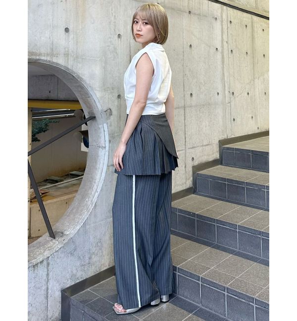 MURUA「カットオフストレートパンツ」|その他|