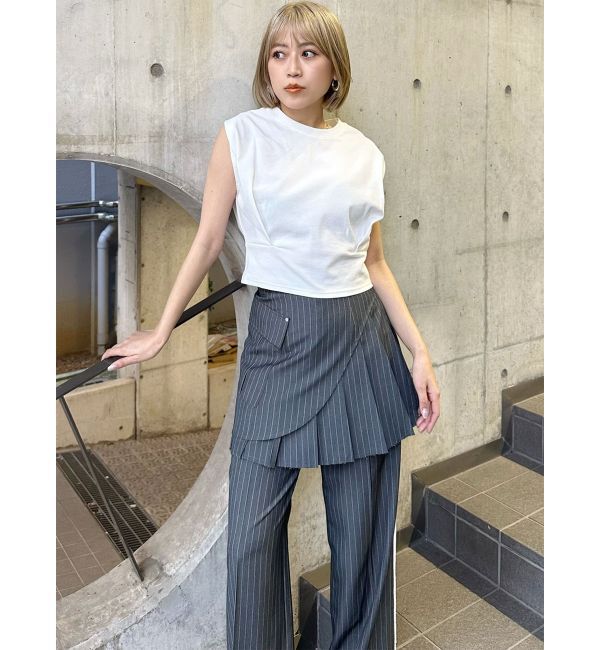 MURUA「カットオフストレートパンツ」|その他|