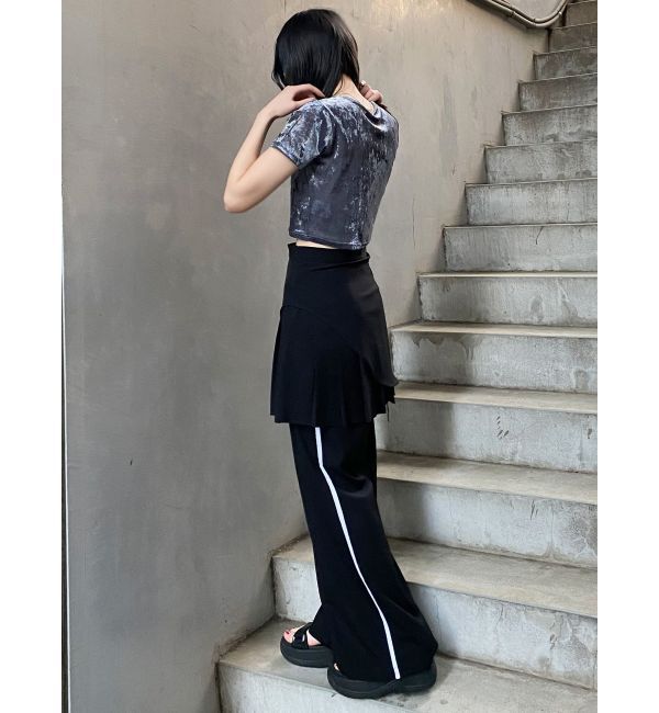 MURUA「カットオフストレートパンツ」|その他|