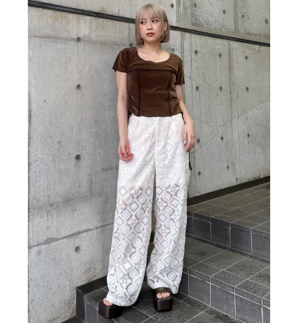 MURUA「レースシアーパンツ【セットアップ着用可】【WEB限定】」|その他|