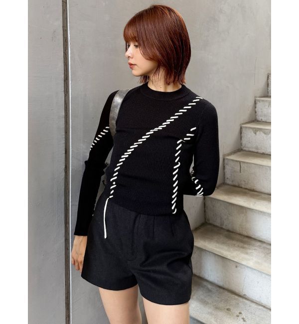 MURUA「ウールライクタックショートパンツ」|その他|